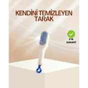 Resim Ponna Buğz Pratik Mekanizmalı Saç Tarağı – Kendi Kendini Temizler, Taşınabilir 