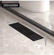 Resim Willowhaven Siyah 2501a 30h Ticari Konut Drenajı Paslanmaz Koku Önleyici Otomatik Açılır 