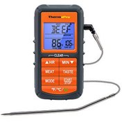Resim ThermoPro TP06B Çelik Proplu Dijital Profesyonel Gıda Pişirme Termometresi 
