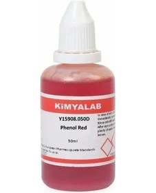 Resim Kimyalab Fenol Red - Phenol Red İndikatör Çözeltisi 50 ML 