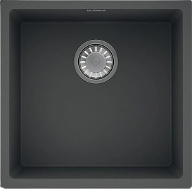 Resim Real Stone Steep 50x40 Gri Granit Mutfak Eviyesi Gri 