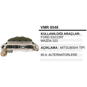 Resim Diot Tablasi Ford Escort 2.0 16V Mazda 323 626 504627765 