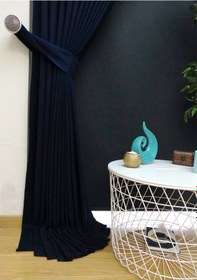 Resim Evdepo Home Lacivert Fon Perde Tek Kanat Lacivert 