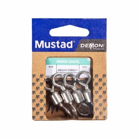 Resim Mustad Demon Swivel DLSS01 Fırdöndü - Standart / NO:4 - 8Lİ 