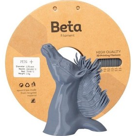 Resim Beta Petg+ Filament Grey 