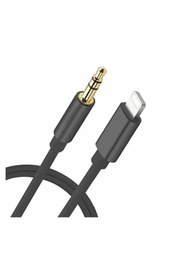 Resim BEBTECH Iphone 7 8 X Max 11 12 Pro Lightning To Aux Kablo 1mt Araç Müzik Kulaklık Ses Aux Dönüştürücü 