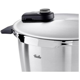 Resim Fissler Vitaquick Premium 10 Litre Düdüklü Tencere Fissler Türkiye Garantili Gri 