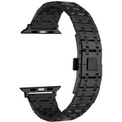Resim Watch 7 41mm Uyumlu Krd-83 Metal Hgea Kordon-siyah 