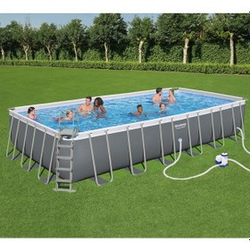 Resim Büyük Prefabrik Havuz 56474 732x366x132cm Çok Renkli 