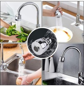 Resim Ayt Sunup Sn-27114 2 Kademeli Su Tasarruflu Musluk Başlığı 360 Derece 80x52x22mm 