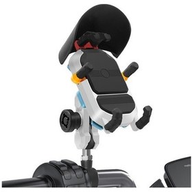 Resim Ulzyvf Su Geçirmez Hırsızlık Önleyici Evrensel M8 Vidalı Motosiklet Telefon Tutucu 360 Döner 3.5-6.5 İnç Diğer 