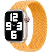Resim Mobilefix Watch 38mm Uyumlu Krd-32 Medium Kordon-sarı 