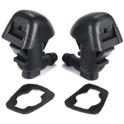 Resim Lasonstiges 2 Adet.honda Pilot Mk2 2009-2015 Oe 76810-sza-a01za Abs Plastik İçin Siyah Cam Silecek Püskürtme Memesi 