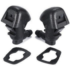 Resim Lasonstiges 2 Adet.honda Pilot Mk2 2009-2015 Oe 76810-sza-a01za Abs Plastik İçin Siyah Cam Silecek Püskürtme Memesi 