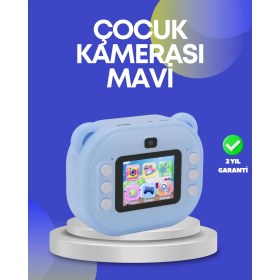 Resim Değirmen Grup Çocuk Şipşak Kamera – 24MP Hd Çift Lensli Termal Baskı Teknolojili 
