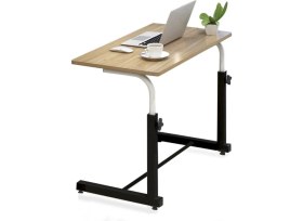 Resim Depolife Ders Çalışma Notebook Laptop Masası Boyu Ayarlanabilir Çekyat Sehpası 60X44CM Öğrenci Ders Faliyet 