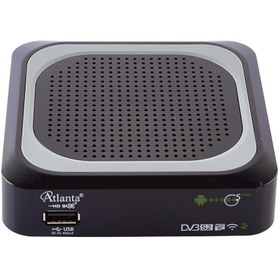 Resim Atlanta Smart G5 Mini Android Uydu Alıcı + Akıllı Klavyeli Mouse Kumanda 
