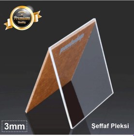 Resim Pleksi Levha Şeffaf Renksiz 2.8Mm-3Mm Pleksiglass Her ... 50Cm-50Cm 