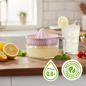Resim Limon ve Narenciye Sıkacağı, 0.60 L, Hazneli ve Ölçü Göstergeli 
