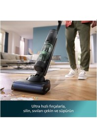 Resim Philips 7000 Serisi Aquatrio XW7263/11 Islak Kuru Şarjlı Dikey Süpürge (Outlet) 