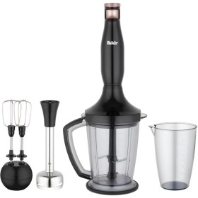 Resim Şık Siyah ve Pembe Blender Seti, Pratik ve Kullanışlı Mutfak Arkadaşı 