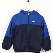 Resim Nike Çocuk Mavi Kapüşonlu Mont 86K992-U90NKB NIKE FLEECE LINED WOV 