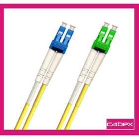 Resim cabex - Lc/apc 'den Lc/upc 'ye Dublex Fiber Optik Patchcord Singlemode 2 Mt 