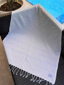 Resim Ultra Soft Beach Peshtemal Cream 