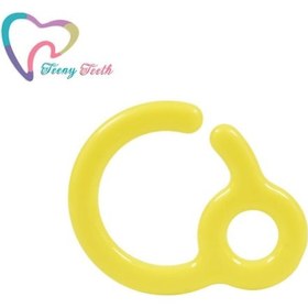 Resim Adet Yeni Renkler Silikon Yuvarlak Emzik Klipsi Tutucu Diş Çıkarma Zinciri Bebek Emzik Dıy Accesspries Anti-damla Emzik Tutucu Şeffaf 