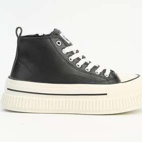 Resim Pierre Cardin Siyah Beyaz Kadın Spor Ayakkabı İthal Pcı-11138 001 
