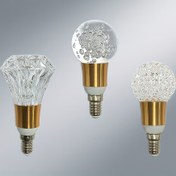 Resim 1 adet E26/E14 Yıldız Işığı Kristal LED Ampul - 85-265V Ayarlanabilir Parlaklık, 6500K Beyaz Işık, 3000K Sıcak Işık Oturma Odası, Mutfak, Balkon, Bar, Yatak Odası, Masa Lambası, Koridor - Yüksek Kalite ve Kolay Kurulum, Oturma Odası, Mutfak Aydınlatması, Dekoratif Aydınlatma, Çok Yönlü Aydınlatma 