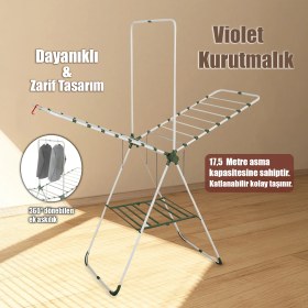 Resim Perilla Doğrular Perilla 17042 Çamaşır Kurutmalığı Kurutma Askısı Metal Kurutmalık 