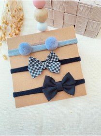 Resim Derinkids 3 Lü Çocuk Ve Bebek Bandana Seti 