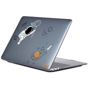 Resim Enkay Macbook Pro 15" Desenli Tasarım Koruyucu Laptop Kılıfı Astronot No.2 