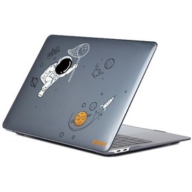 Resim Enkay Macbook Pro 15" Desenli Tasarım Koruyucu Laptop Kılıfı Astronot No.2 