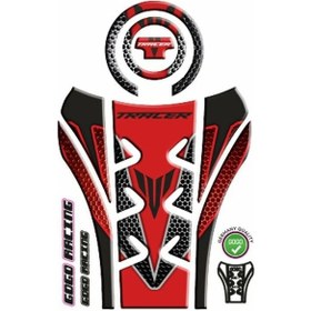 Resim Yamaha Mt07 Tracer 2016 - 2018 Uyumlu Tank Pad Set 003 Çok Renkli 