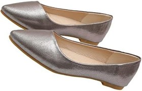 Resim SHERCHPRY 1 Çift Pompalar Altın Bale Daire Rahat Örgü Düz Ayakkabı Bale Daire Klasik Daire Ayakkabı Kadınlar Için Topuklu Ayakkabı Gri Sığır Tendon Bahar Bileği Kayışı 