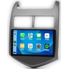 Resim Chevrolet Aveo 2012-2018 4gb Ram 32gb Hafıza 4 Çekirdek Carplay Kamera Android Multimedya 9" 