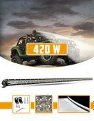 Resim C9 Off Road Led Bar 420w Çift Sıra 114cm Beyaz 