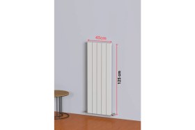 Resim Hestia Alüminyum Radyatör Dikey 125 x 45 