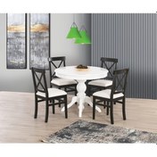 Resim Beyaz 100 100+30 Fiskos Açılır Lake Masa Beyaz 