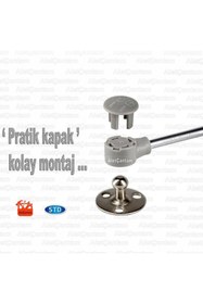 Resim Std Piston Dolap Kapak Amortisörü Gazlı Kapak Pistonu 100n 