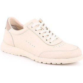 Resim Libero L5110 Casual Deri Erkek Ayakkabı Kemik Kemik 