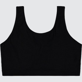 Resim Civil Girls Kız Çocuk Pedli Büstiyer 12-14 Yaş Siyah Siyah 