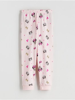 LC Waikiki Pembe Minnie Mouse Baskılı Kız Çocuk Pijama Alt