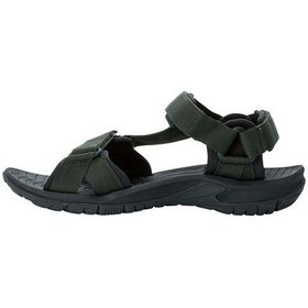 Resim Jack Wolfskin Lakewood Ride Sandal Erkek Yeşil Sandalet 