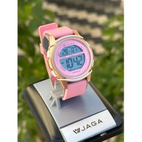 Resim Jaga Dijital Alarm+Kronometre+Işık ve Takvimli 5 Atm Genç Spor Çocuk Kol Saati JG013 