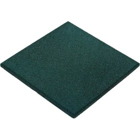 Resim 4 Adet 50X50X1.5CM Karo Kauçuk Zemin Kaplama (Yeşil) 