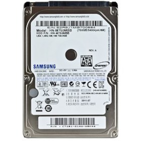Resim Samsung SpinPoint M8 HN-M750MBB 2.5" 750 GB SATA 2 HDD 