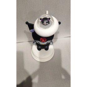 Resim Ada Çanta Kırtasiye Kuromi Hello Kitty Figürlü Şarjlı Kalemtraş Çekmeceli Masa/gece Lambası 